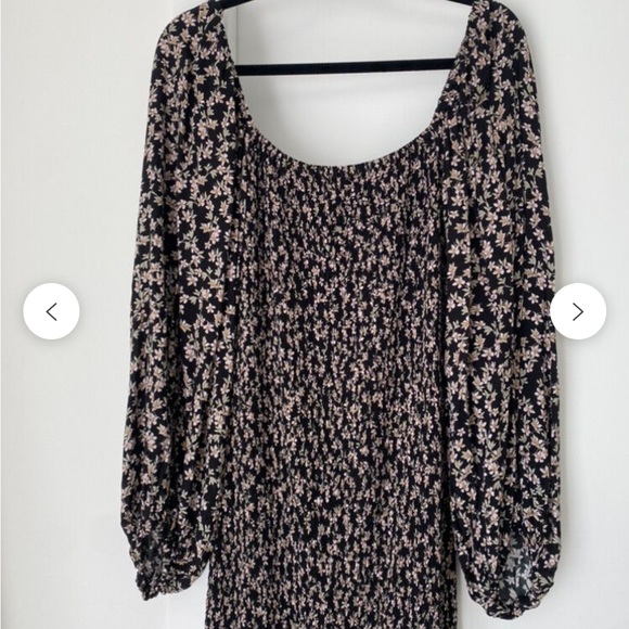 MLM Label Clouds Midi dress - nightshade floral - Picture 4 of 5